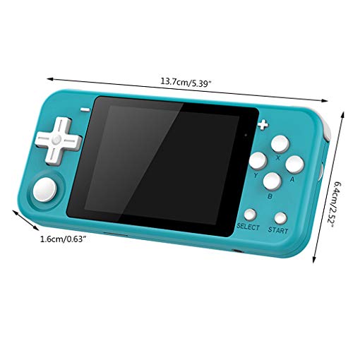 CHENGBEI POWKIDDY Q90 – Console de videogame portátil retrô com sistema duplo e 16 simuladores