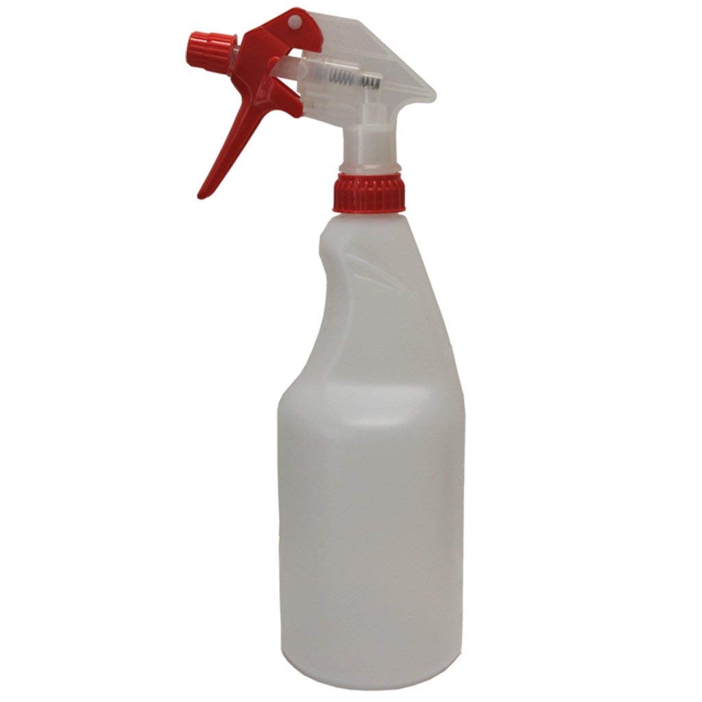 All Trade Direct Red 1 X Heavy Duty 750Ml Adjustable Empty Trigger Sprayer Plastic Spray Bottle