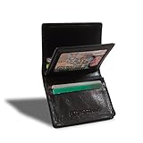 RFID Wallet Card Holder - RFID Protective Wallets - Excellent Quality Leather - Black