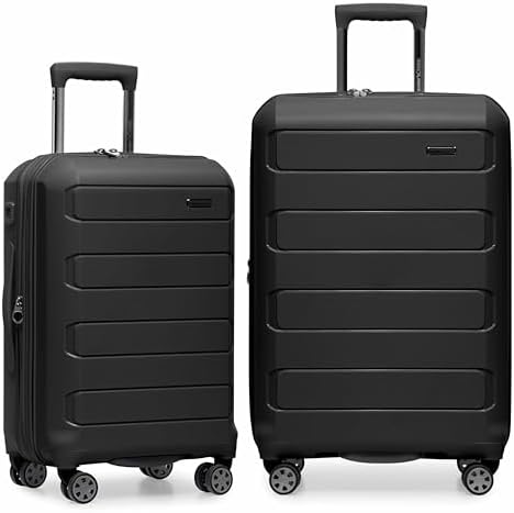 Traveler's Choice Pagosa Hardshell Expandable Luggage with Spinne...