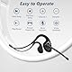 BANIGIPA Bluetooth-Headset mit Boom-Mikrofon, Kopfhörer mit offenem Ohr und Mikrofon mit Geräuschunterdrückung, drahtloses Headset für Telefon, Laptop, PC, leicht und bequem für Büro, Besprechung, Hei