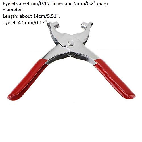 Alicate de couro Driak Eyelet Tecido Punch Pliers Furo de lona Ferramenta de perfurador Ilhós Furo f