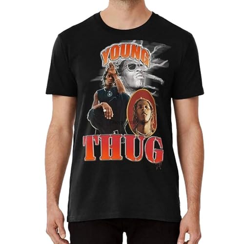 Photo de Young-Thug-T-Shirt-Young-Thug-Rap-Hip-Hop-Men-Women-Fashion-Summer-T-Shirts-Casual