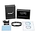 Feraco Mens Pure Titanium Bracelets, Black