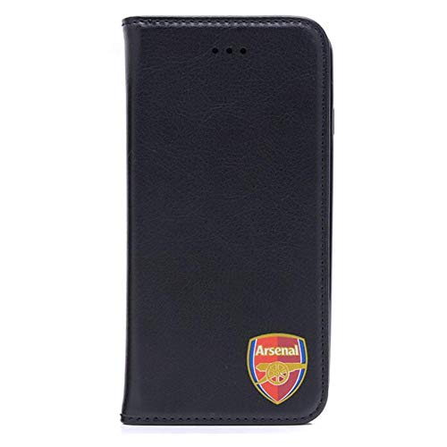 InToro Arsenal FC - Folio Case for Apple iPhone 6 I Ultra-Slim Bumper Cover I Anti-Scratch Smartphone Protection - Black