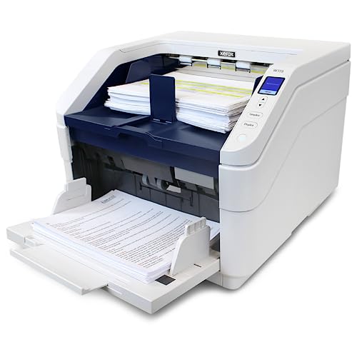 Visioneer Xerox W110 Duplex Production Scanner with Document Feeder