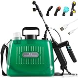 10 Best Pump Sprayer for Distance: Top Picks for Effortless Gardening Battery Powered Garden Sprayer 2 Gallon, Rechargeable Pump...