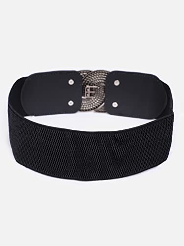 Image of YouBella Jewellery Celebrity Inspired Adjustable Metal Plate Type Golden Kamarband Waist Belt for Women /Girls (Style 2)
