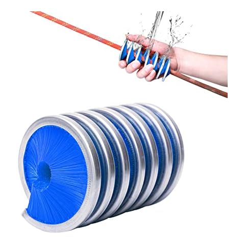 CAMNAL Climbing Rope Cleaning Brush 8-12mm Climbing Rope Cleaning Tools Professional Cleaning Brush for Climbing Rope and Clothesline, 360° All-Round Cleaning Brush for Ropes Cover