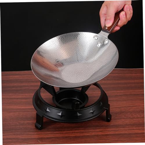Wok de acero inoxidable con mango de madera Mikinona miniatura 2