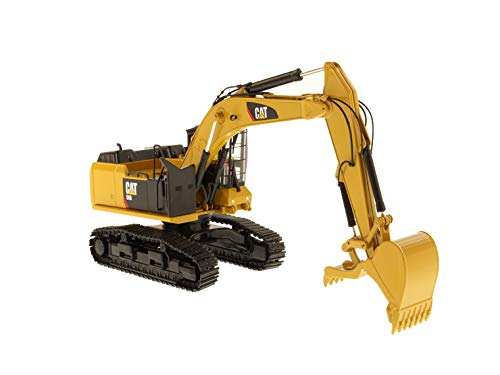 Excavatrice de route avec pouce DM CAT 568 GF 1/50 modèle moulé sous pression voiture miniature