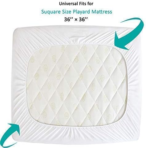 square playpen mattress