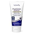 TriDerma Psoriasis Control Face & Body Cream - Maximum Strength 3% Salicylic Acid, AP4 Aloe Vera Gel, Urea Cream - Extra Moisturizing Treatment, No Cortisone or Coal Tar - FSA Eligible - 6 Oz
