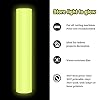 TECKWRAP Glow in Dark Matte Adhesive Craft Vinyl for Craft Cutter,Sign Plotter 1ft x 5ft, Yellow #2