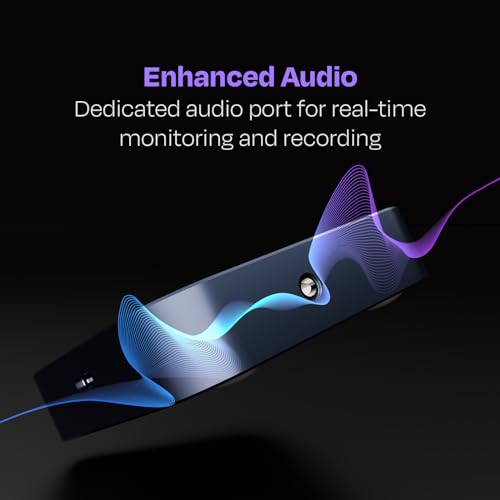 Image of Kreo Lynx Video Capture Card Full HD 1080p /60FPS, 4K@30FPS Input Support via HDMI, HDMI to USB 3.0, Ideal for Gaming, Streaming, Broadcasting, and Recording, Universally Compatible (Lynx Pro)