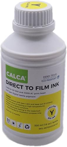 Miniatura 6 de USA CALCA - Juego de tinta DTF para impresoras de inyección de tinta, tinta de impresión de película de transferencia de calor, tinta de impresora