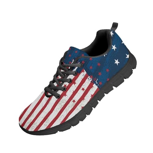 Coloranimal Road Running Sneakers for Unisex Women Men Lace-up Athletic Trainers Footwear - Main Image