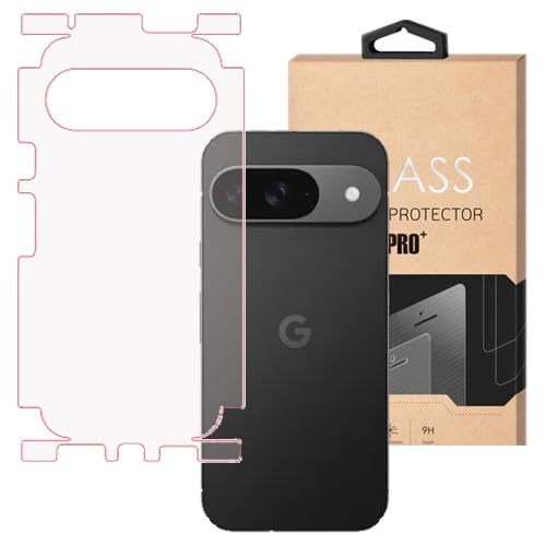 Image of Back Screen Protector Unbreakable Membrane Scratch Guard Transparent TPU Full Fit Protective, Case Friendly For GOOGLE PIXEL 9 PRO