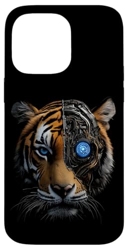 �ʔ����Ճ��{�b�g�Z�p�T�C�{�[�OAI�Ճ��{�b�g���� Tiger Robot Tech �X�}�z�P�[�X iPhone 14 Pro Max �p