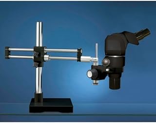 Luxo - 23880RB-ESD - ESD-Safe, VIP Microscope w/ Dual Boom Ball-Bearing Stand w/LED3000 Ringlight