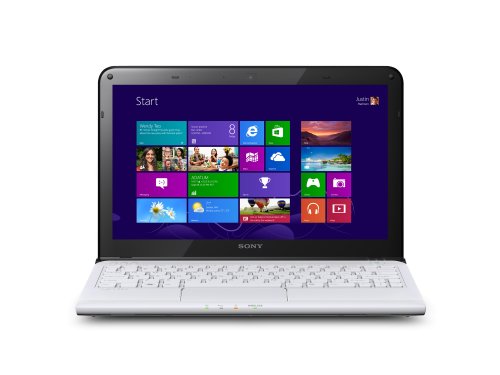 Sony Série E SVE1513K1EW Ordinateur Portable 15,5'' (39,5 cm) Intel Core i3-3120M 2,5 GHz 750 Go 4096 Mo AMD Radeon HD 7650M Windows 8 Home Blanc