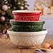 Mason Cash Deck the Halls S24 (2 Qt.) Mixing Bowl | Green