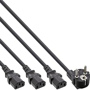 Inline 16657H Kabel Zasilający 3 m