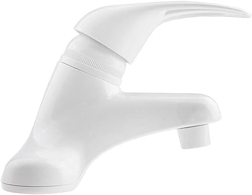 Miniatura 6 de Grifo de lavabo RV de una palanca Dura Faucet grifo para baño RV para casas rodantes modernas de distintos tipos, Blanco