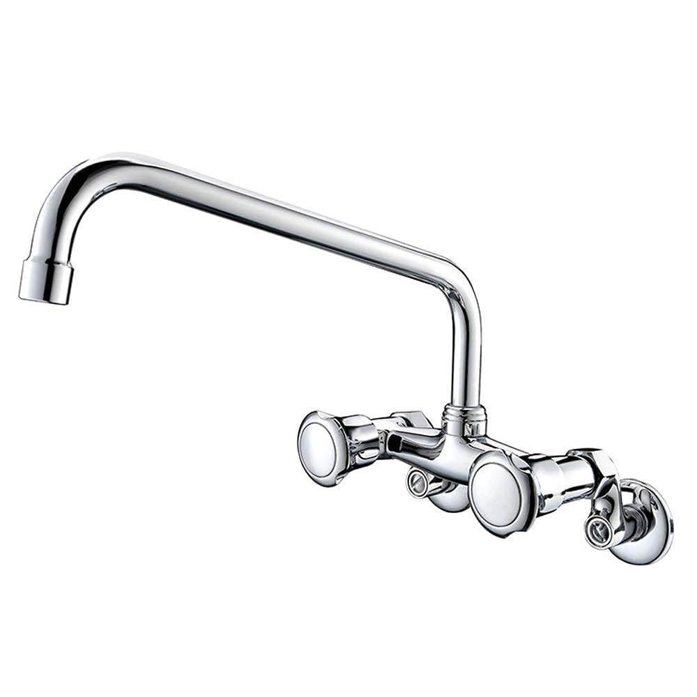 Grifos mezcladores de cocina de pared para fregaderos tradicionales y ambientes rústicos