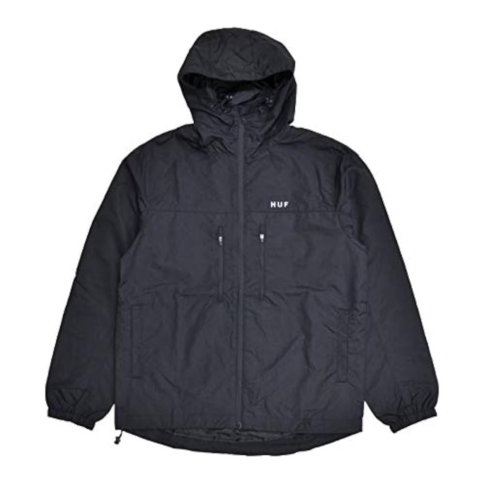 Amazon.co.jp: [HUF(ハフ)] ESSENTIALS ZIP STANDARD SHELL