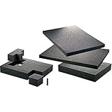 schaumstoff schwarz 5mm TOOLCRAFT 1433382 Schaumstoffeinlage (L x B x H) 300 x 300 x 10mm