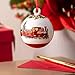 Villeroy & Boch Annual Christmas Edition Ball Ornament, Premium Porcelain, Limited Edition, Dated 2025 Ball Shaped Christmas Ornament