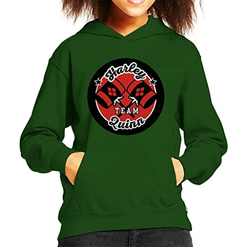 Sweat à capuche enfant Batman et Harley Quinn All+Every noir
