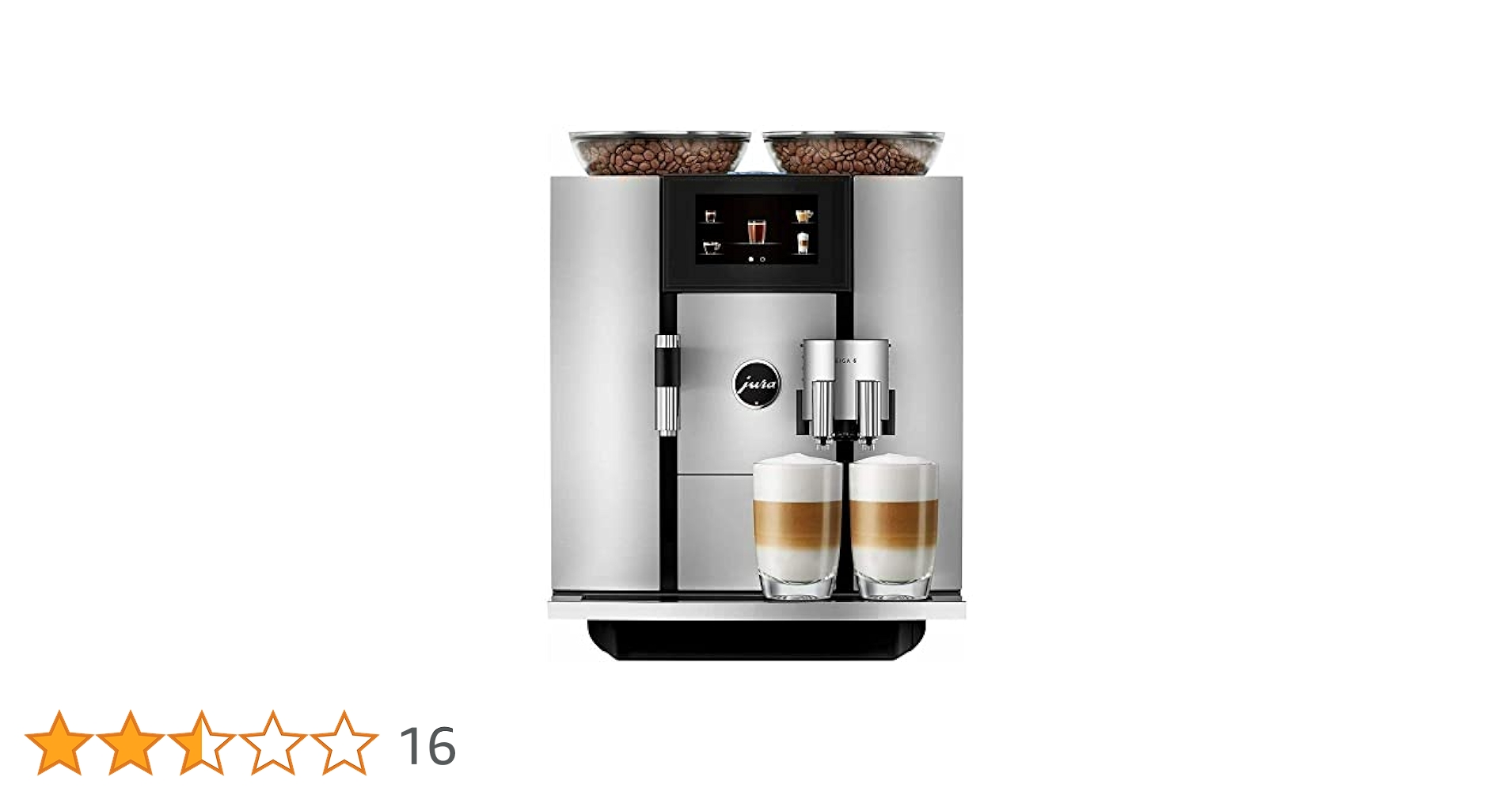 Amazon | JURA GIGA 6 Automatic Coffee Machine, Silver | JURA