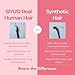 SIYUSI Kinky Curly Clip In Extensions, 3C 4A 100% Brazilian Remy Human Hair Clip Ins, Invisible & Scalp-Friendly, Natural Black Color, 3.52oz, 7Pcs (18 Inch)