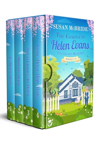 The Complete Helen Evans Investigates Mysteries Books 1–4: Four Utterly Charming Cozy Mysteries  cover