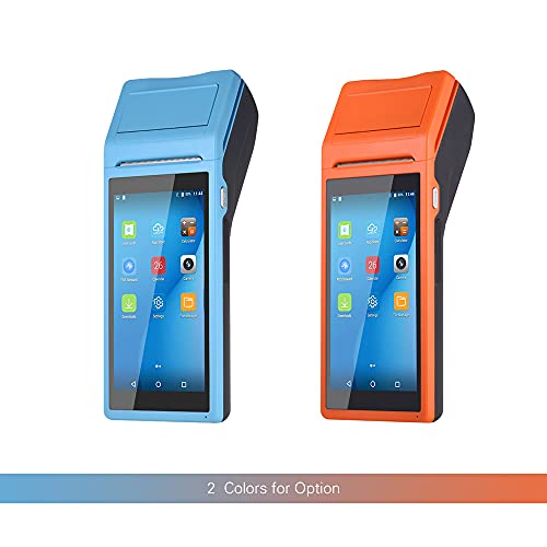 Bisofice Pos Receipt Printer, Android 8.1 Os Mobile Pos, 58Mm Receipt Printer, 5.45" Touch Screen Pda Printer Supports 3G Wifi Bt4.0 Usb Otg Bluetooth, Handheld Pos Machine Terminal Printer #TOP4