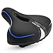 NKW Sillín de Bicicleta,Asiento de Bicicleta,Sillín de Ciclismo, Cojín cómod de Bicicleta de Gel Hueco y ergonómico,absorción de Impactos y Espuma viscoelástica para Carretera Urbana