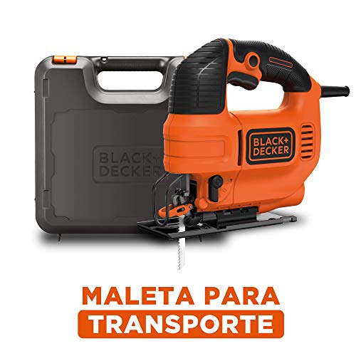BLACK+DECKER Serra Tico Tico 550W com Maleta e Ação Pendular KS701PEK-BR