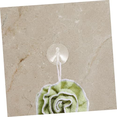 Ganchos de ventosa transparentes PRETYZOOM de 40 piezas para organizar baño y cocina 5