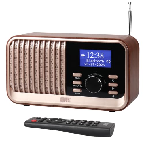 August MB450 Radio Portable Dab+/FM...