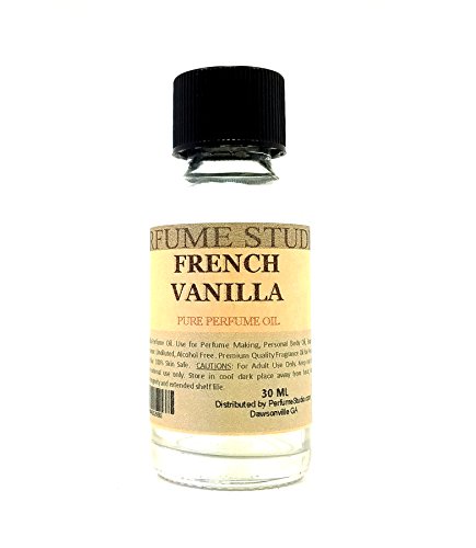 French Vanilla Perfume Oil for Perfume Making, Body Oil, Soap, Candle Making; Undiluted(1oz, French Vanilla Fragrance Oil)