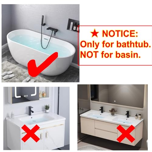 JZK Chrome plated metal 69mm bathtub pop up plug, bath tub plug replacement - Image 2