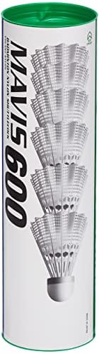 Yonex Mavis 600 Nylon Shuttlecocks (6 Per Tube)