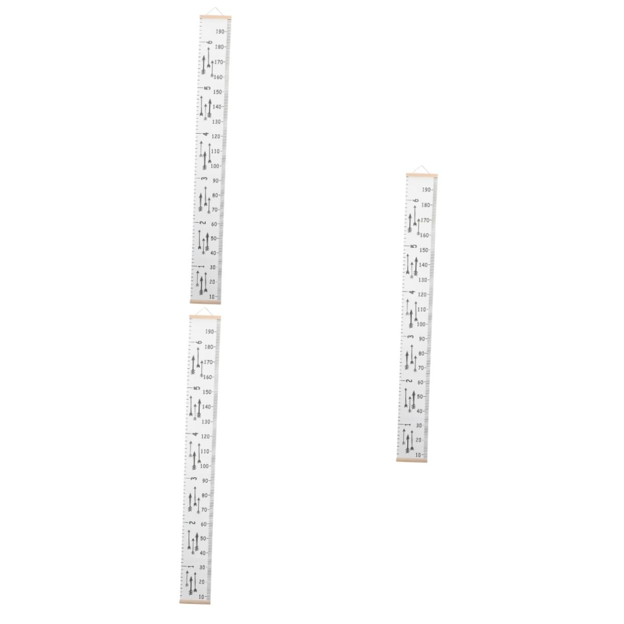 3pezzi Misuratore Di Crescita Da Appendere Per Ragazzo Ragazza Righello Decorativo Stile Cartone Animato Per Cameretta Tabella Di Pratica e Stabile Per Monitorare La Crescita Dei