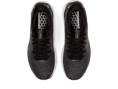 ASICS ASICS Women's Gel-Nimbus 24 Running Shoes, 5, Black/Pure Silver
