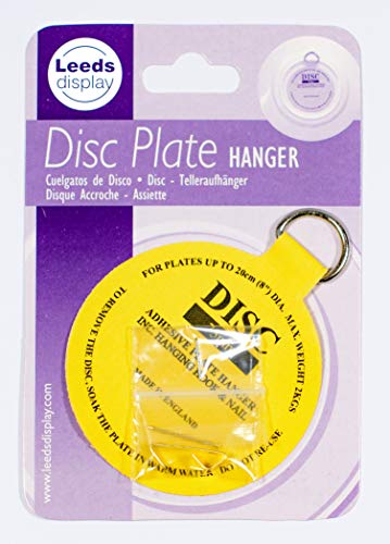 Disco Plate Hanger: vinilo Invisible 75 mm soporte