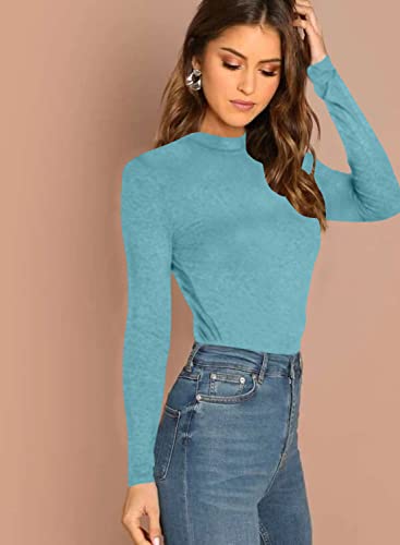 Image of Dream Beauty Fashion Women's Casual Round Neck Long Sleeves Stylish Top, 23 inch inches (Top Empire-06)