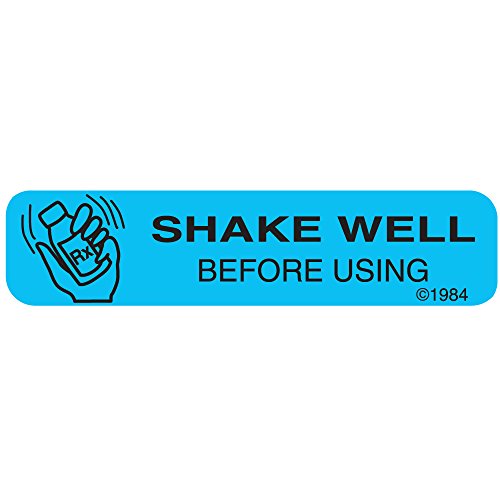 PHARMEX 1-49G Permanent Paper Label, 