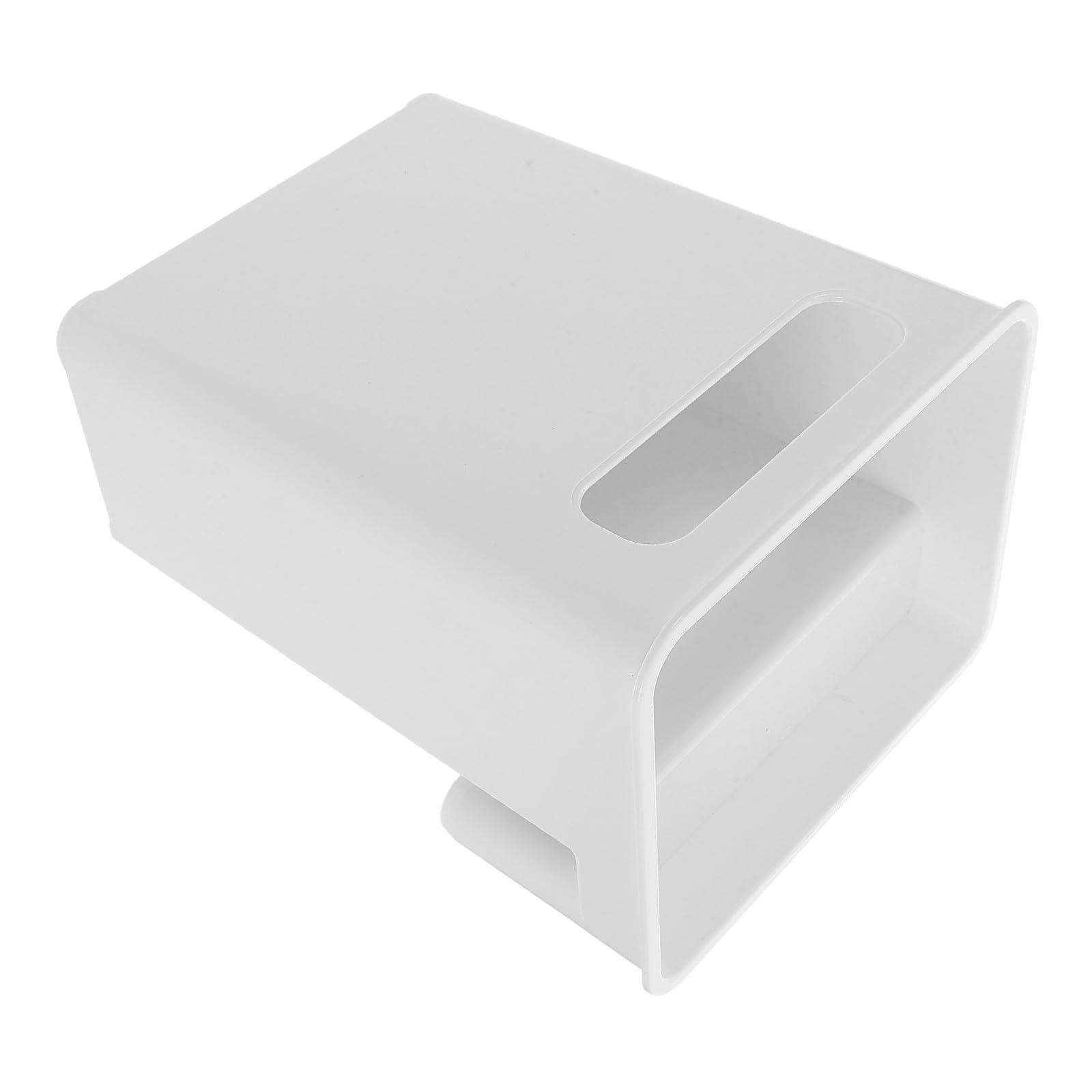 Soporte lateral para torno de alfarería con caja de herramientas ABS blanco